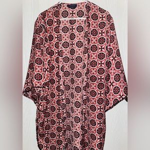 Simply Southern Red & Navy Kimono- Plus Size (L-XXL)